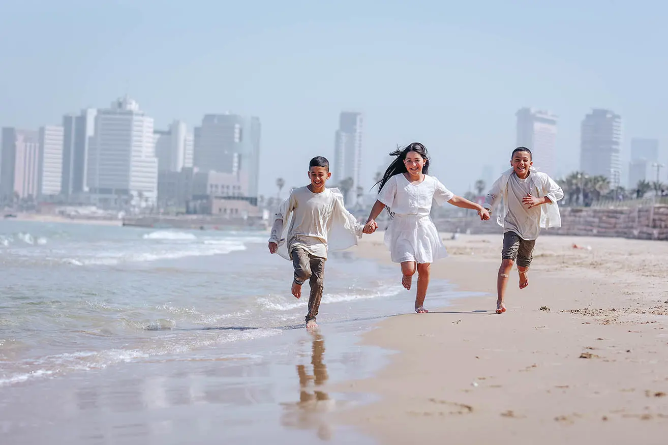 צילום ילדים ומשפחה בסמטאות האבן הקסומות